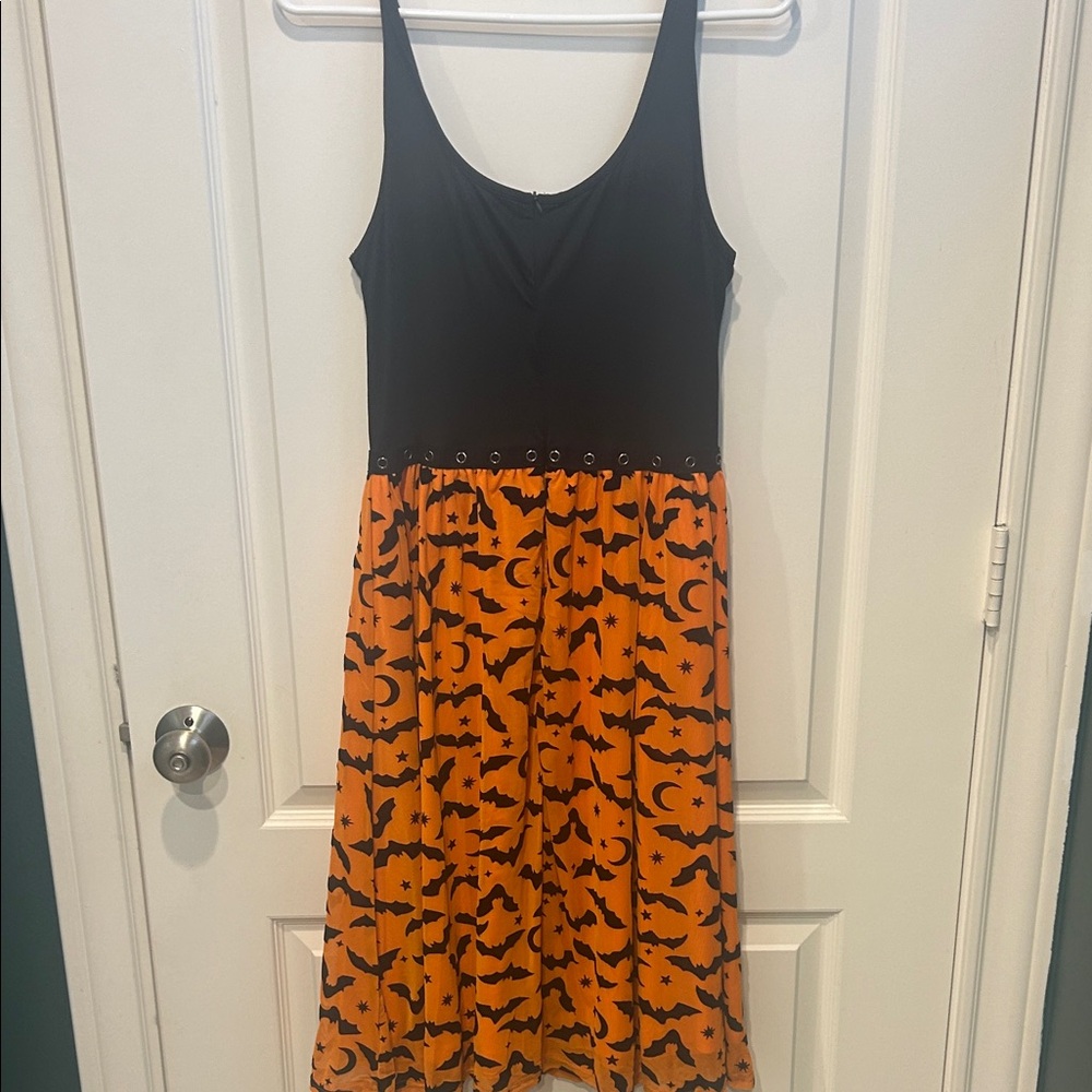 Halloween Bat Pattern Dress - Picture 6 of 6